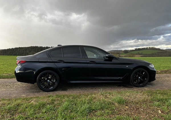 BMW Seria 5 cena 225000 przebieg: 21200, rok produkcji 2021 z Gostyń małe 781